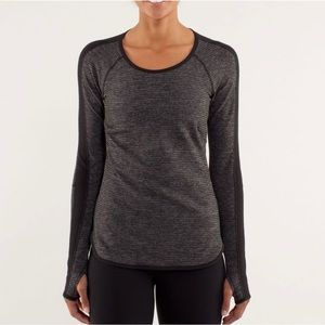Lululemon Runder Under Long Sleeve Reversible
